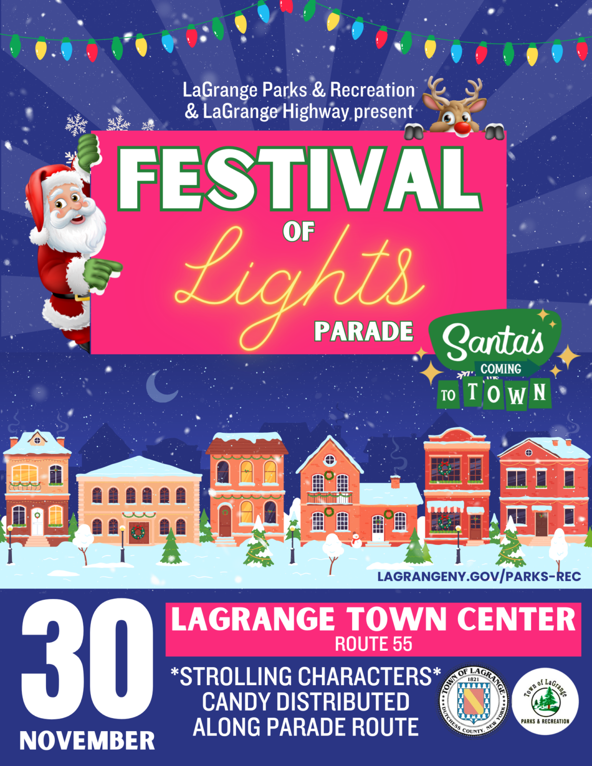 Festival of Lights Parade Town of LaGrange